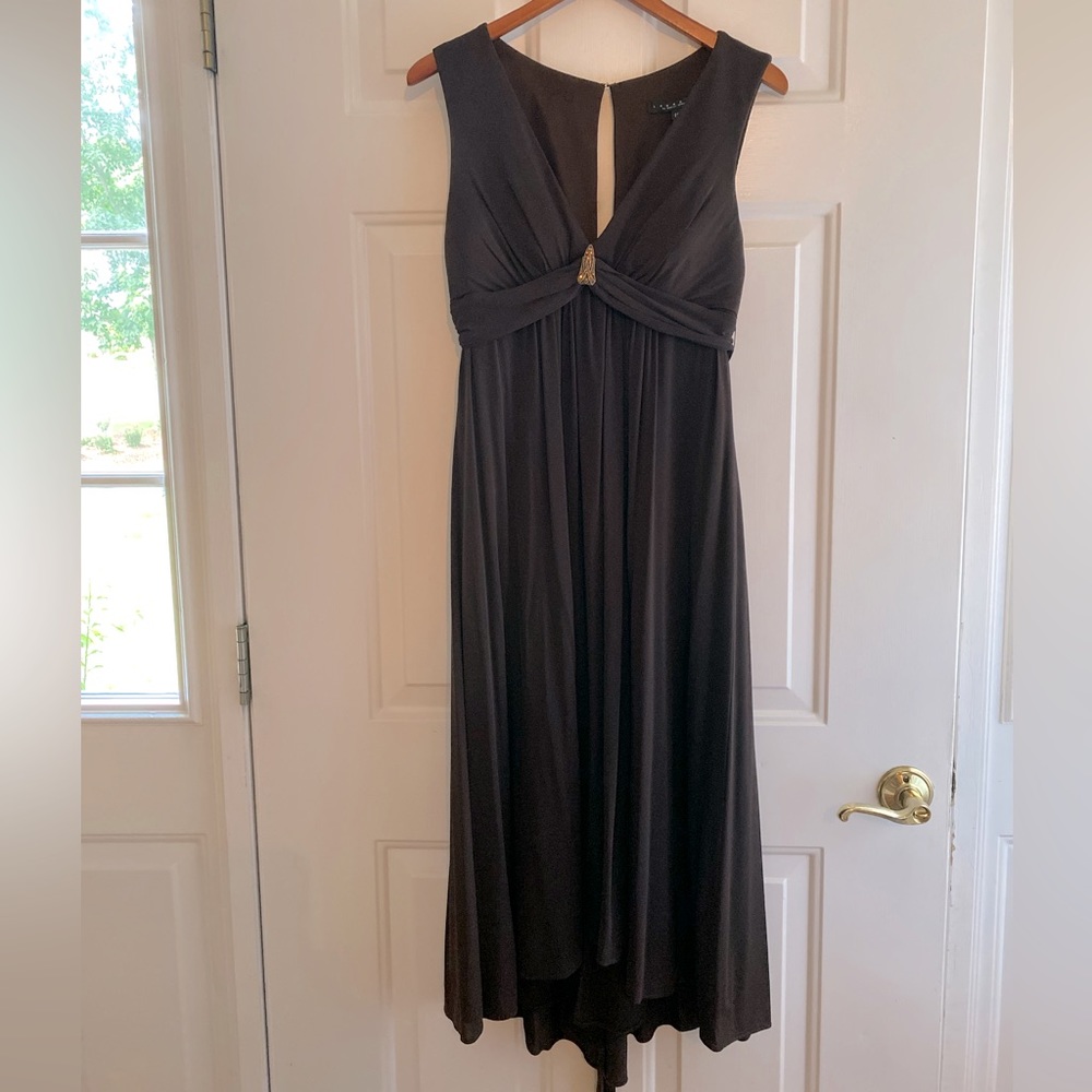 Laundry by Shelli Segal Dark Brown Dress Sz 10 EUC